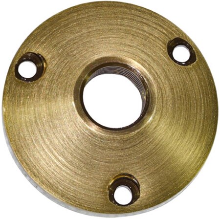 Intense Female Surface Mounting Bracket, Antique Brass - .85 x 2.75 x 2.75 in. IN2938341